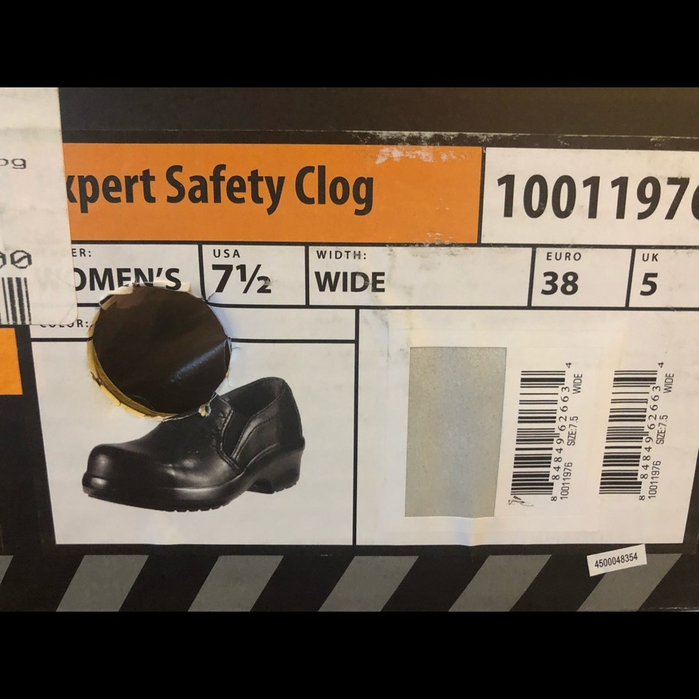 Ariat safety clog  work shoes size 7.5